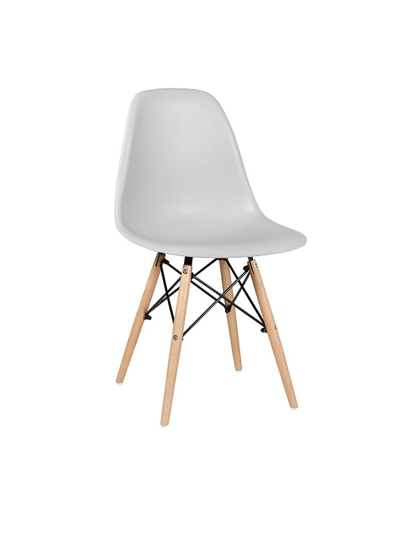 Стул обеденный EAMES DSW WX-503, пластик серый